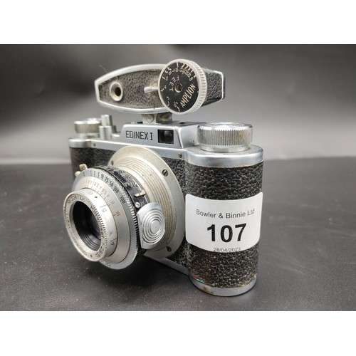 107 - Wirgin Edinex camera and lense