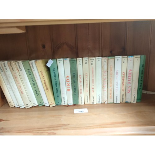 152 - Collection of vintage observer books to include birds, motorsports and wildlife