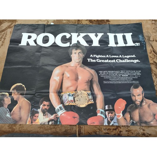 193 - Original Rocky 3 Advertising cinema movie poster