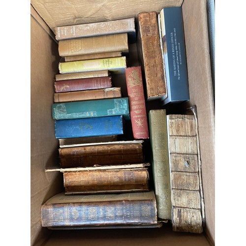 234 - A Box of mixed genre books; Navy Chronicles & The Battles of English History.