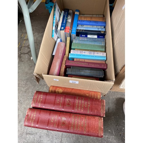 237 - A Box of mixed genre books.