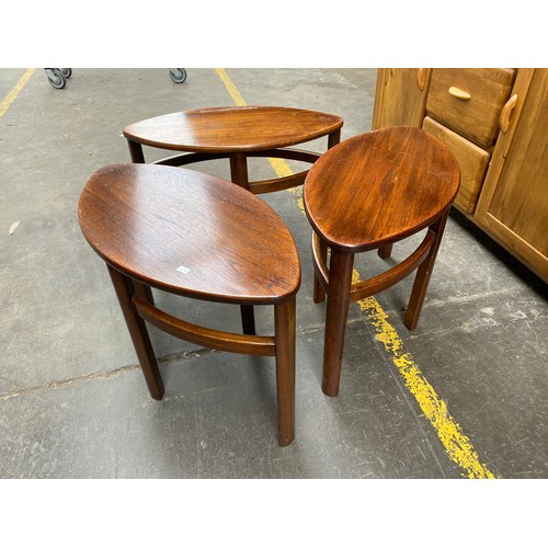 363 - Mid Century nest of three tables