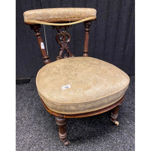 402 - 19th century bedroom chair