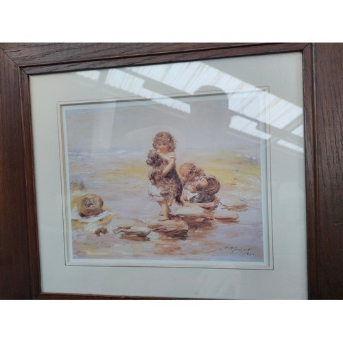 407 - Selection of framed prints and picture frames