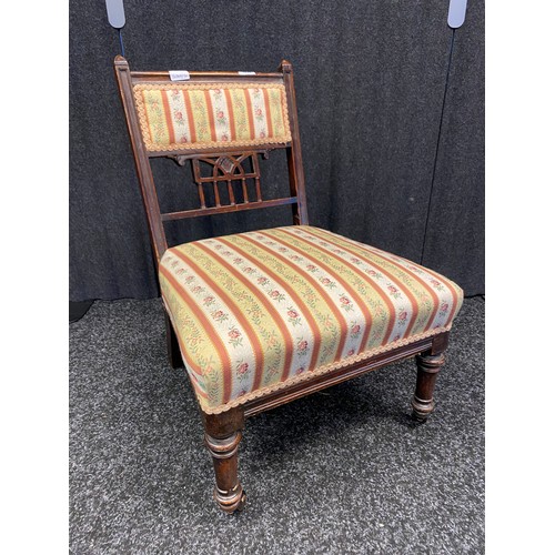 531 - Antique child's bedroom chair.