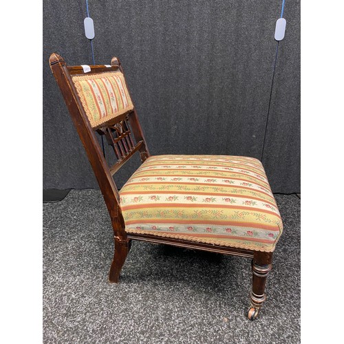 531 - Antique child's bedroom chair.