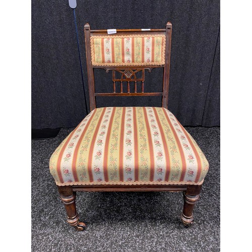 531 - Antique child's bedroom chair.