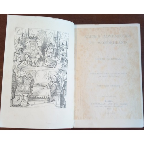 1099 - Alice's Adventures In Wonderland by Lewis Carroll, London, 1897 edition [Rare and Antique Book] Publ... 