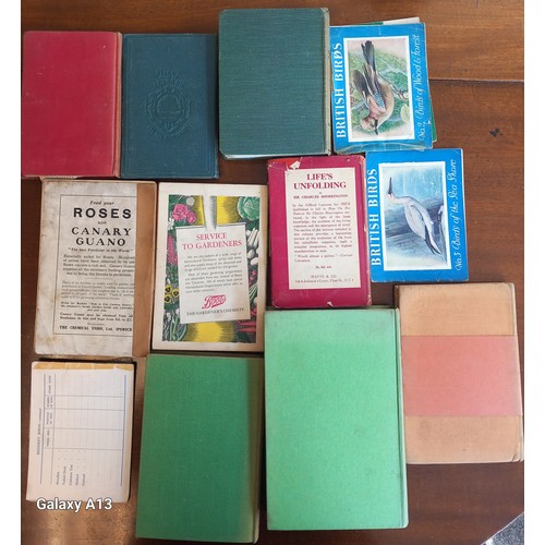 1100 - A Collection of Vintage Wildlife Books To Include, Wild Wales, By George Borrow, Black's Guide To Gl... 