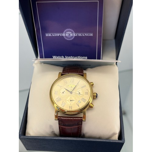 30A - Bradford Exchange Battle of Britain watch with box.