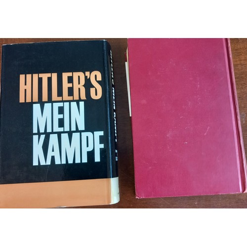 1106 - Two Copies, Of Mein Kampf, By Adolf Hitler, Complete and Unabridged, Fully Annotated Reynal & Hitchc... 