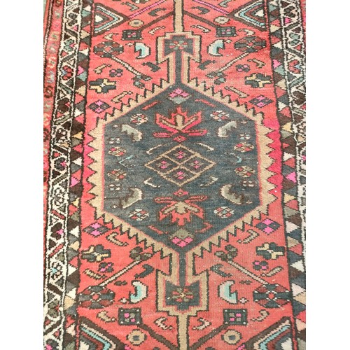 96 - Antique Shahsavan persian rug [290cm x 80cm]