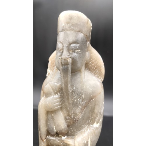 103 - Chinese soapstone Scholar figure