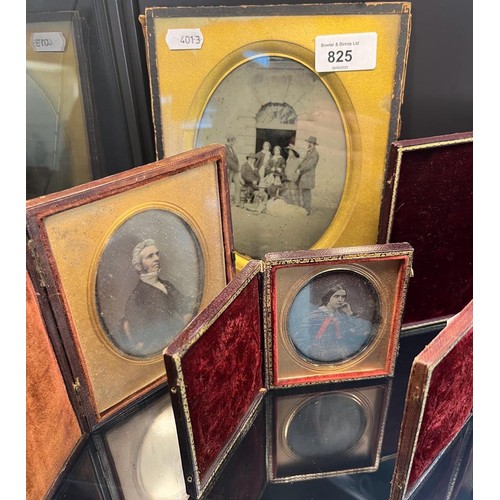 825 - A Collection of Daguerreotypes photos