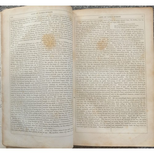 1105 - A unique lot, with a facinating story: 

The Works Of Lord Byron, Includes His Suppressed Poems. Com... 