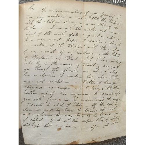 1105 - A unique lot, with a facinating story: 

The Works Of Lord Byron, Includes His Suppressed Poems. Com... 