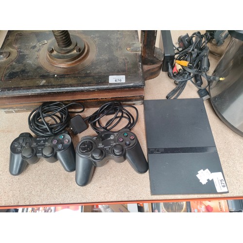 675 - Playstation 2 slim line