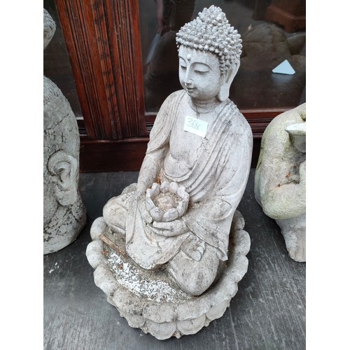 648 - Thai Buddha garden ornament [approximately 18 inches in height]