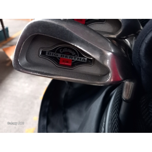 207 - A Set of Callaway Big Bertha  Clubs to include Driver, Woods, Clubs and Putter.