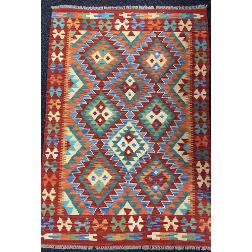 116 - Chobi Kilim rug [145x101cm]