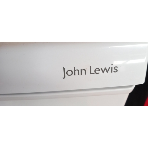 217 - A John Lewis white four drawer freezer