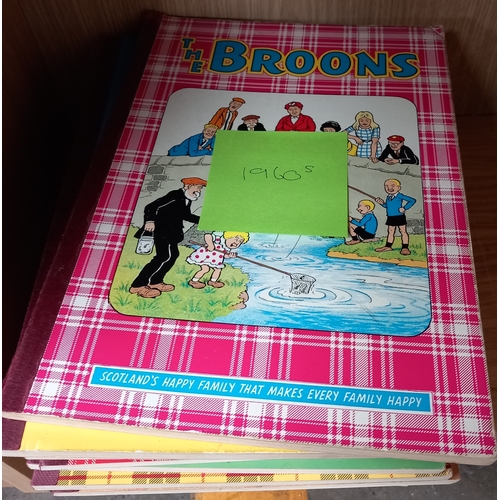 230 - A Large Collection of 62 Broons Books