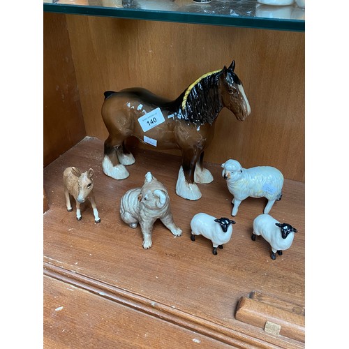 Beswick 2024 animal figurines