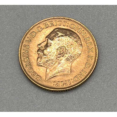 701A - 1913 George V Full Gold Sovereign coin