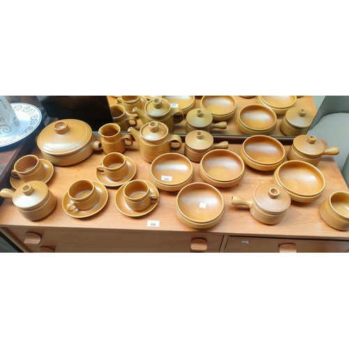 209 - Denby/Langy style soup/tea service