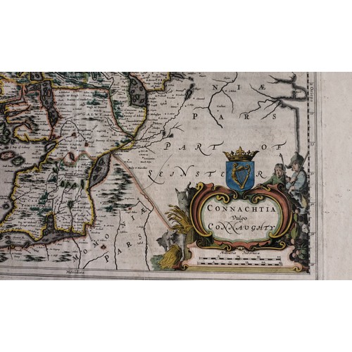 984 - Original antique map of Ireland.
[Frame 55x67cm]