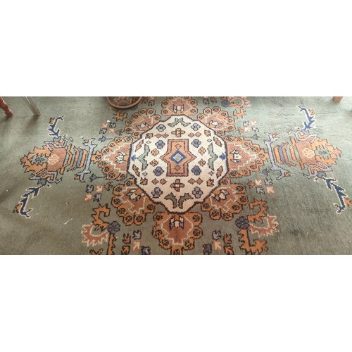 241 - Large Eastern themed rug
[366x281cm]