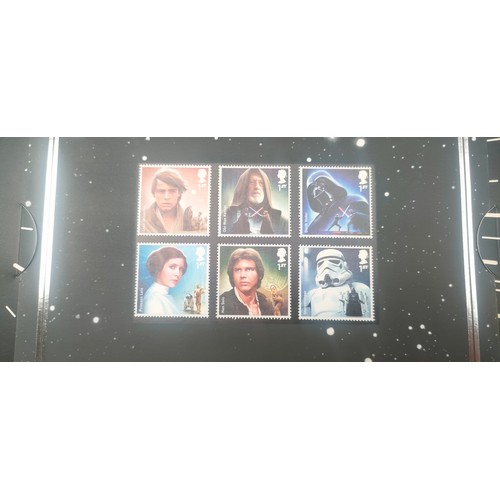 756 - Sealed Star Wars Royal Mail Special Stamps set