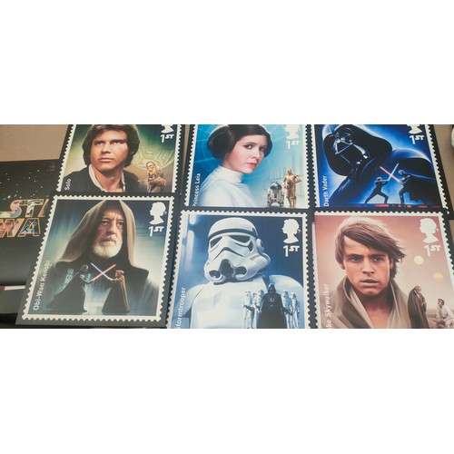 756 - Sealed Star Wars Royal Mail Special Stamps set