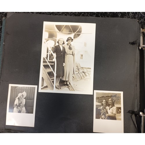 1318 - Photograph album belonging to the photographer himself. It contains photo's of Movie Stars to includ... 