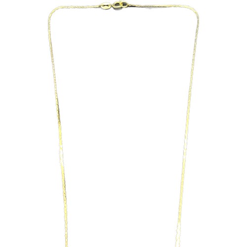 15 - 9ct yellow gold pendant with attached necklace, fitted with six pearls and a centre diamond. [4.86gr... 