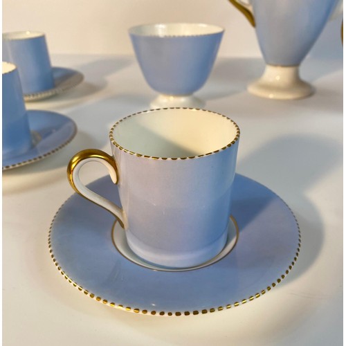 374 - A Wedgewood April pattern 15 piece coffee service