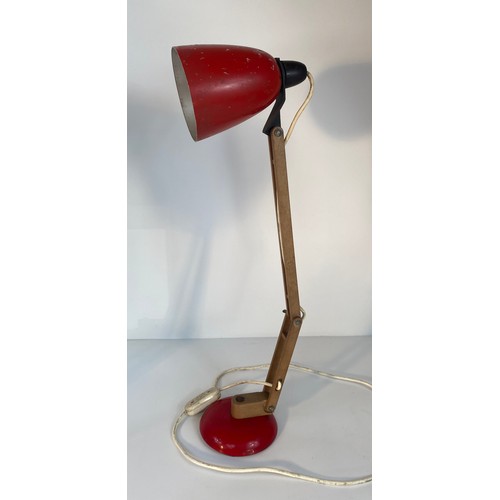 299 - 2 mid century anglepoise table lamps