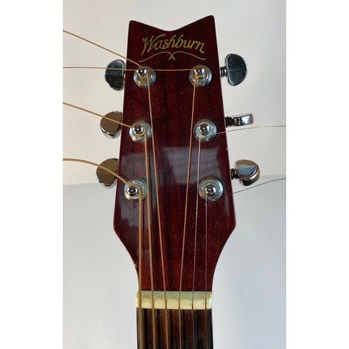 358 - A Washburn 6 string acoustic guitar