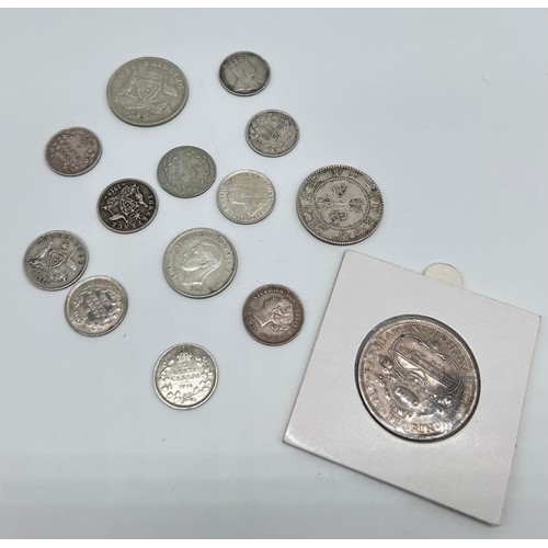 36 - CANADA various pre 46 silver to include; 1935 Dollar; 25 cents 1916; AUSTRALIA – 1927, Florin - 1927... 