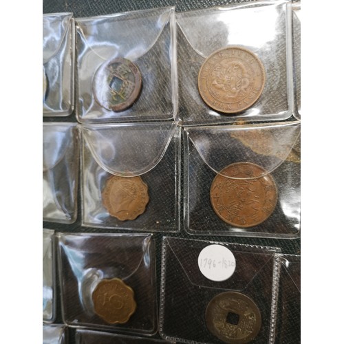 44 - INDIA – a selection of mixed coins, silver, bronze, ¼ Anna 1835, British Bengal, 1 pie; mid-20th cen... 