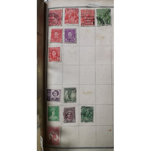 101 - The Pacific Stamp Album, containing World Used Stamps, also sheets of mint stamps as per images, som... 