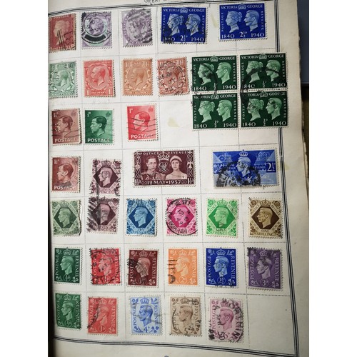 101 - The Pacific Stamp Album, containing World Used Stamps, also sheets of mint stamps as per images, som... 