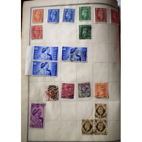 101 - The Pacific Stamp Album, containing World Used Stamps, also sheets of mint stamps as per images, som... 