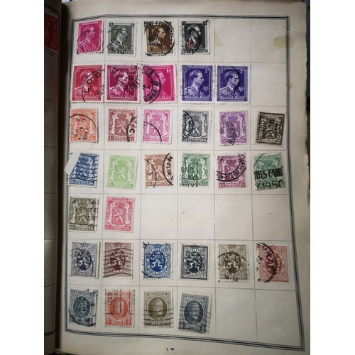 101 - The Pacific Stamp Album, containing World Used Stamps, also sheets of mint stamps as per images, som... 