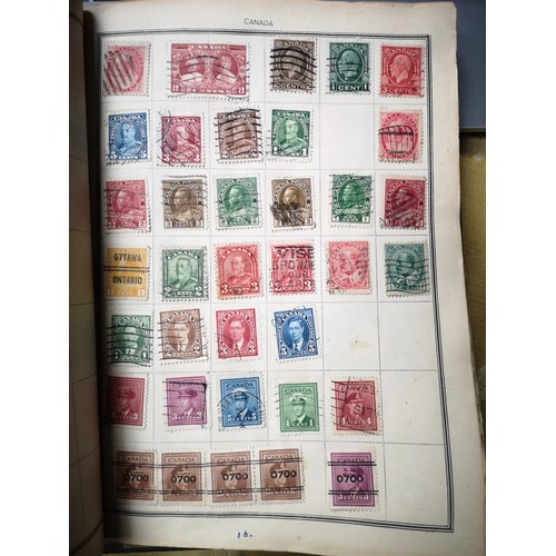 101 - The Pacific Stamp Album, containing World Used Stamps, also sheets of mint stamps as per images, som... 