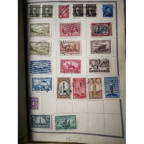 101 - The Pacific Stamp Album, containing World Used Stamps, also sheets of mint stamps as per images, som... 