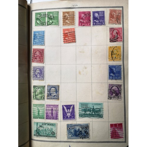 101 - The Pacific Stamp Album, containing World Used Stamps, also sheets of mint stamps as per images, som... 