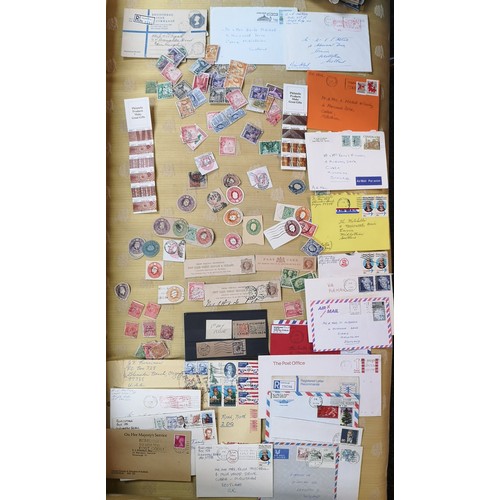 104 - Collection of Stamps, Post Marks, Mint Stamps and Other Stamp Collectables.