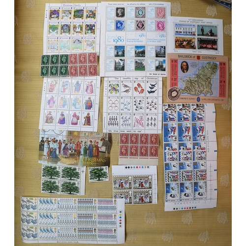 104 - Collection of Stamps, Post Marks, Mint Stamps and Other Stamp Collectables.