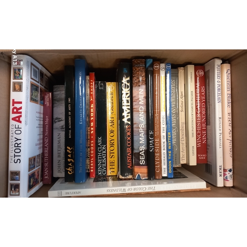 456A - Three Boxs of books to include, The Complete Plays Of Bernard Shaw and the Complete Work of Lewis Ca... 